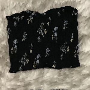 Floral crop top